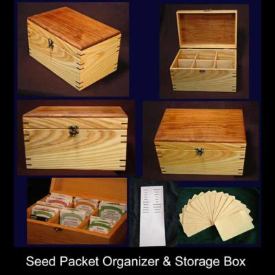 Seed Packet Organizer - Rainshadow Woodworking